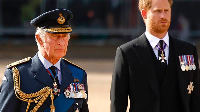 The Coffin Carrying Queen Elizabeth II Is Transferred From Buckingham Palace To The Palace Of Westminster