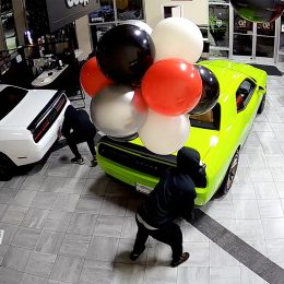 Thieves Stole Six $95K Dodge Challengers