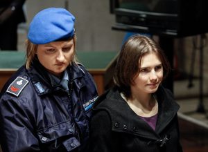Amanda Knox Condemned for Bad Joke