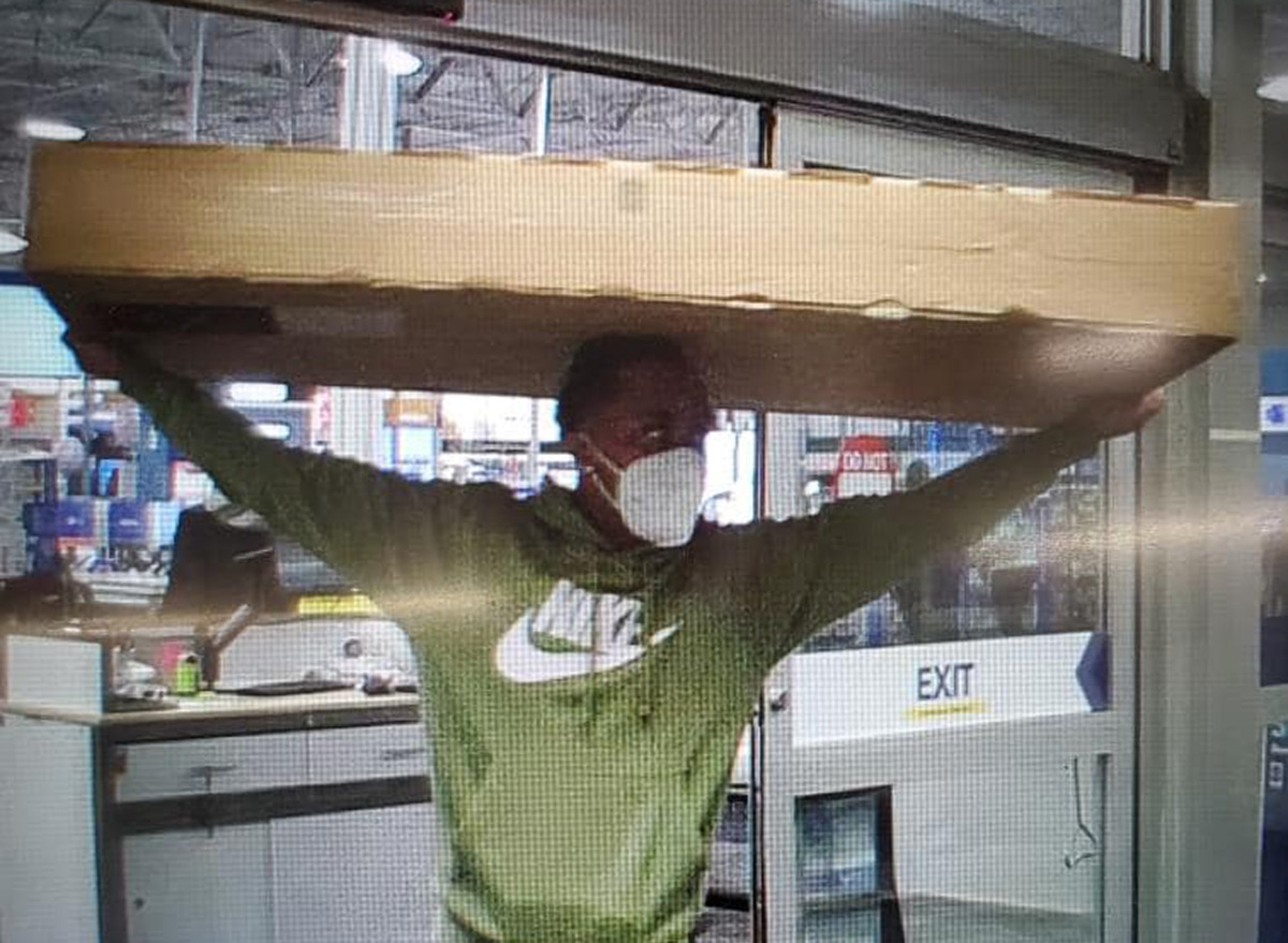 Thief Steals Flatscreen TVs Over and Over