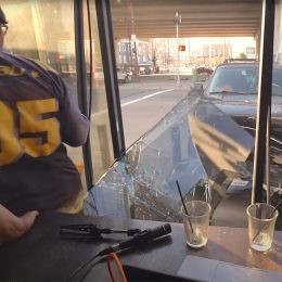 SUV Crashes Inches From Podcasters