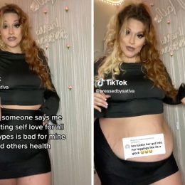 Woman Shamed for Belly Size