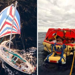 Attack Sinks Sailboat in Pacific