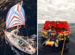 Attack Sinks Sailboat in Pacific