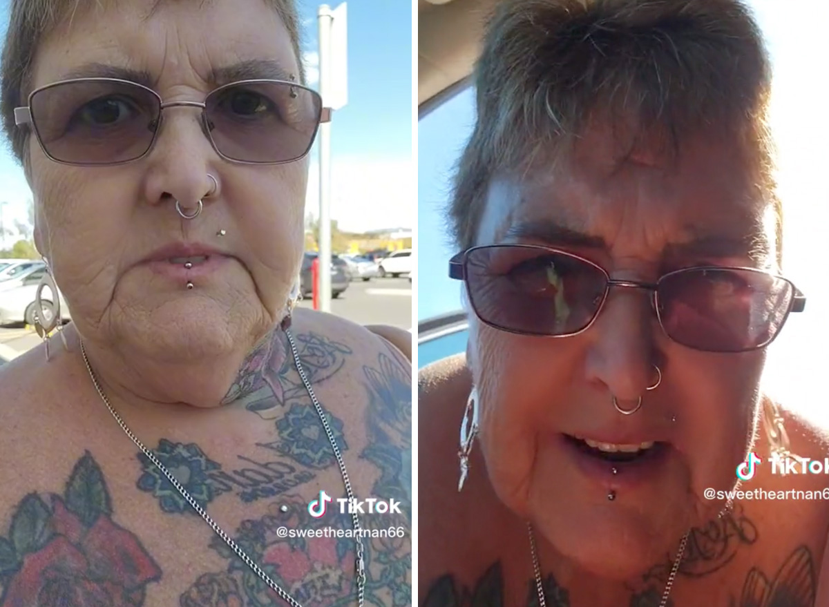 Tattooed Grandma is Called  “Revolting"