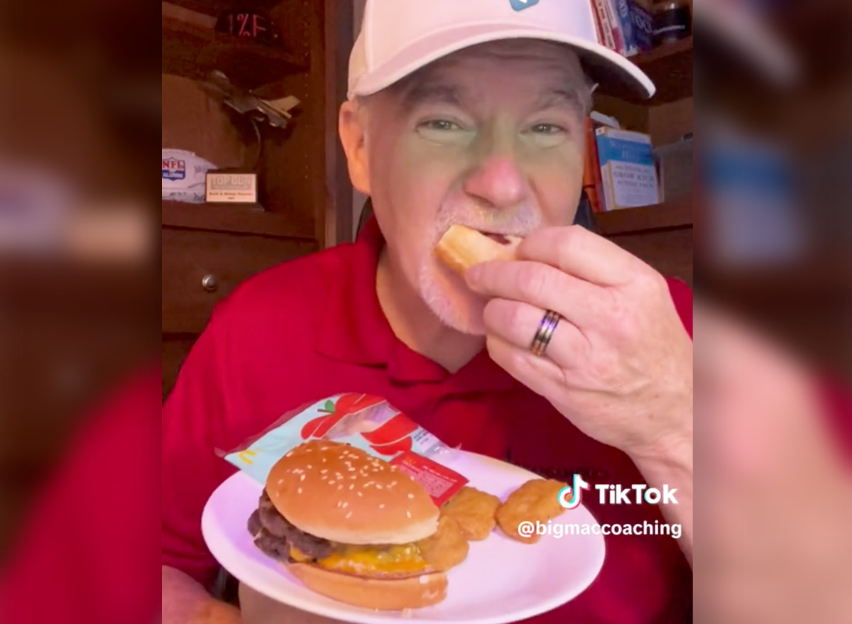 Man Lost 34 Pounds While Eating Only McDonald's for 44 Days