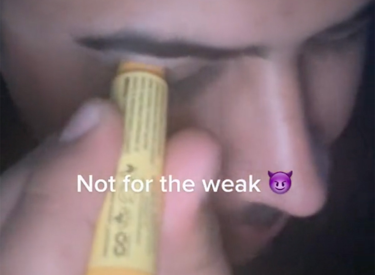 Dangerous' new TikTok trend sees people apply chapstick on their