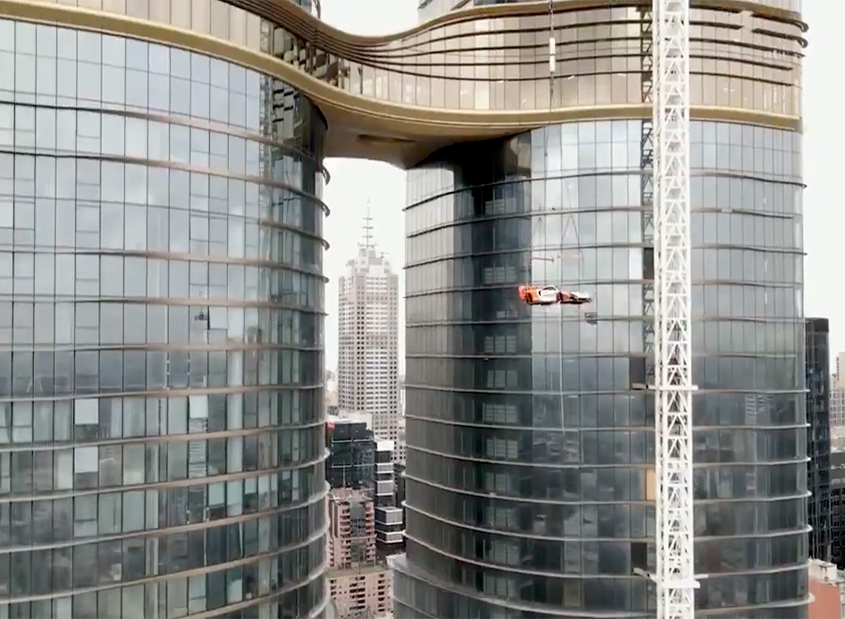 Millionaire Lifts $2M Car Into His Penthouse
