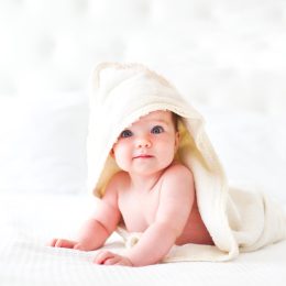 Parents Shower Newborn in "Bacteria Blanket"