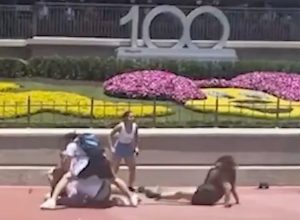 Families Throw Punches at Disney World