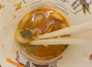 Customer Finds Live Frog in Udon Takeout