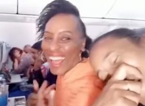 Two Women Blast Loud Music on Plane