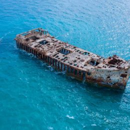 Sapona Shipwreck of the Bahamas in the Caribbean