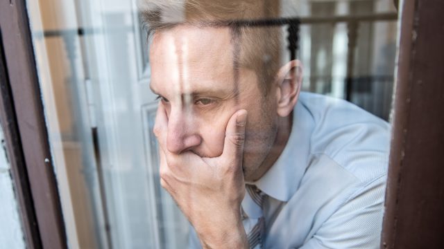 Close,Up,Portrait,Of,Middle,Aged,Man,Sad,And,Depressed