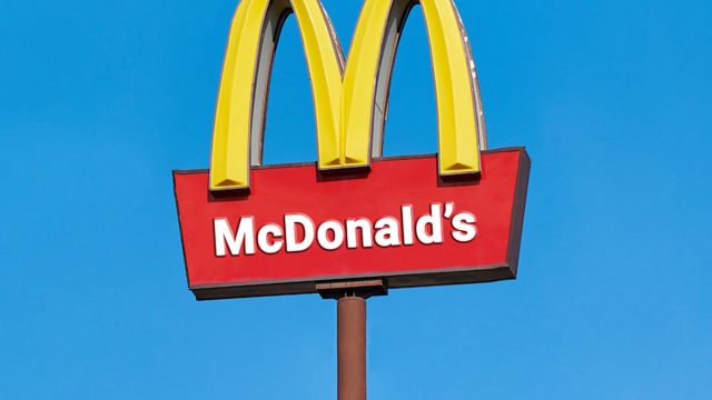 Mcdonalds,Roadside,Cafe,Logo,,Copy,Space.,Mcdonald