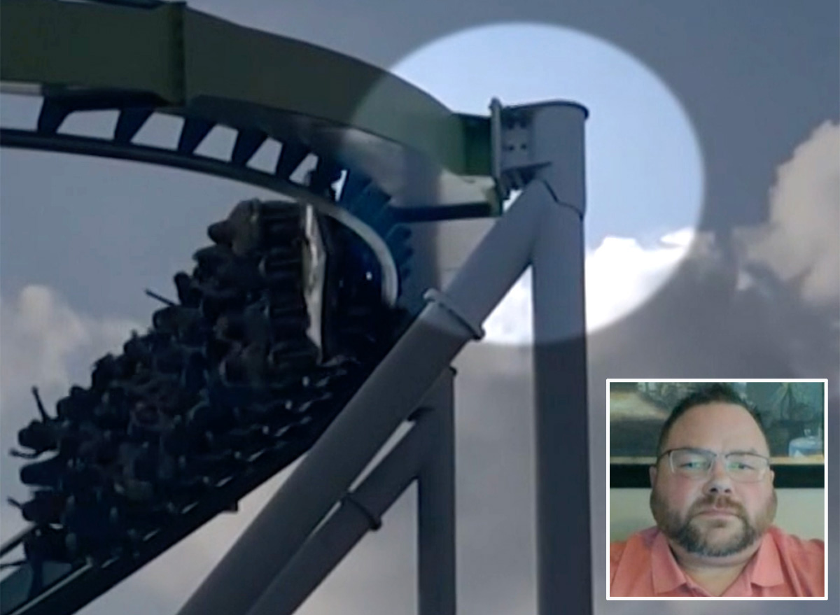 Father Notices Crack in Roller Coaster While Family Was Riding It