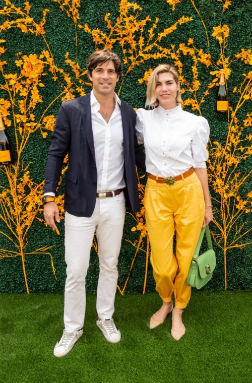 Liberty State Park, NJ - June 1, 2019: Nacho Figueras and Delfina Blaquier attend 12th Annual Veuve Clicquot Polo Classic at Liberty State Park