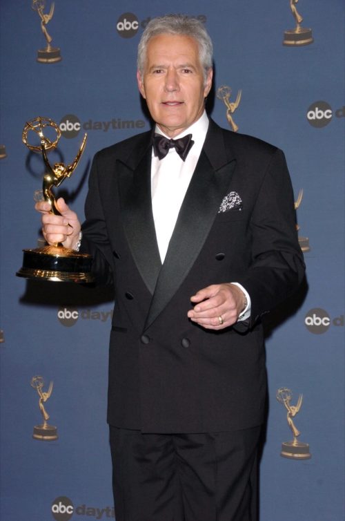 HOLLYWOOD - APRIL 28: Alex Trebek in the press room at The 33rd Annual Daytime Emmy Awards at Kodak Theatre on April 28, 2006 in Hollywood, CA.