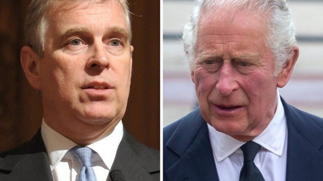Prince andrew king charles