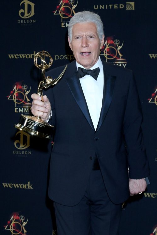 LOS ANGELES - MAY 5: Alex Trebek at the 2019 Daytime Emmy Awards at Pasadena Convention Center on May 5, 2019 in Pasadena, CA