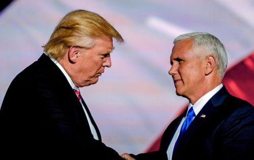 Donald Trump and Milke Pence