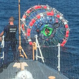 Man Tried to Cross Atlantic in Hamster Wheel