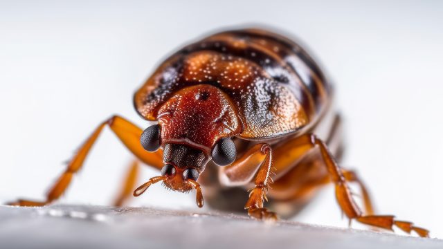 Bedbug,Close,Up,Of,Cimex,Hemipterus, ,Bed,Bug,On