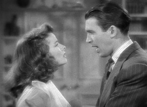 James Stewart and Katharine Hepburn in The Philadelphia Story trailer