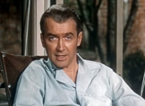 James Stewart from the trailer for the film Rear Window