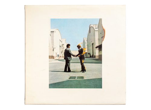 Wish You Were Here is the ninth studio album by the British band Pink Floyd, released in 1975. White background